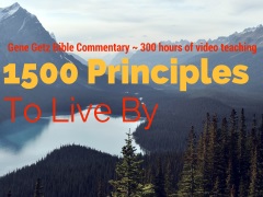 1500 Bible Principles
